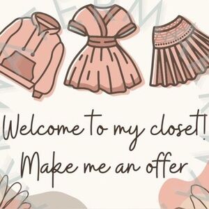 Welcome to my closet! Like it and make me a reasonable offer!